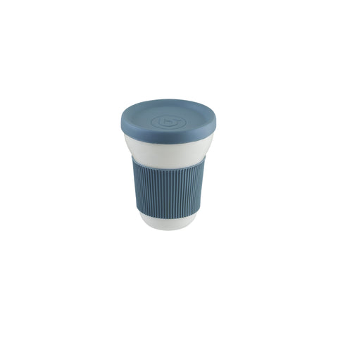 Softline Handleless  dia.3.75" h:4.75" 12 oz. Round Porcelain Mug (Set of 2)