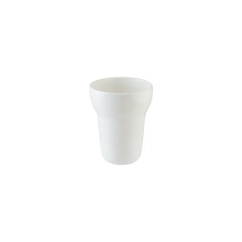 Softline Handleless  dia.3.75" h:4.75" 12 oz. Round Porcelain Mug (Set of 2)