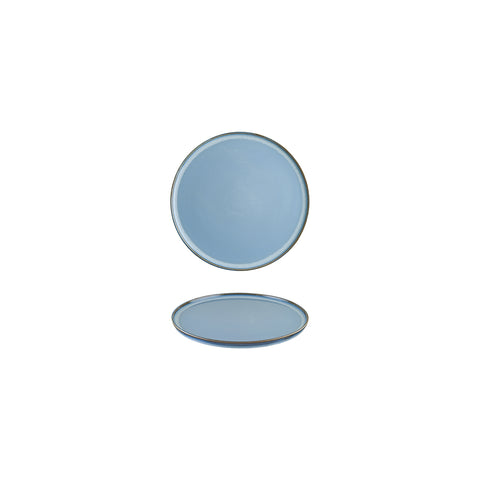 Bonna China Sky dia.6.25"  Round Blue Porcelain Plate (Set of 4)