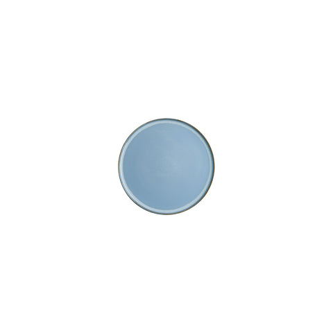 Bonna China Sky dia.6.25"  Round Blue Porcelain Plate (Set of 4)