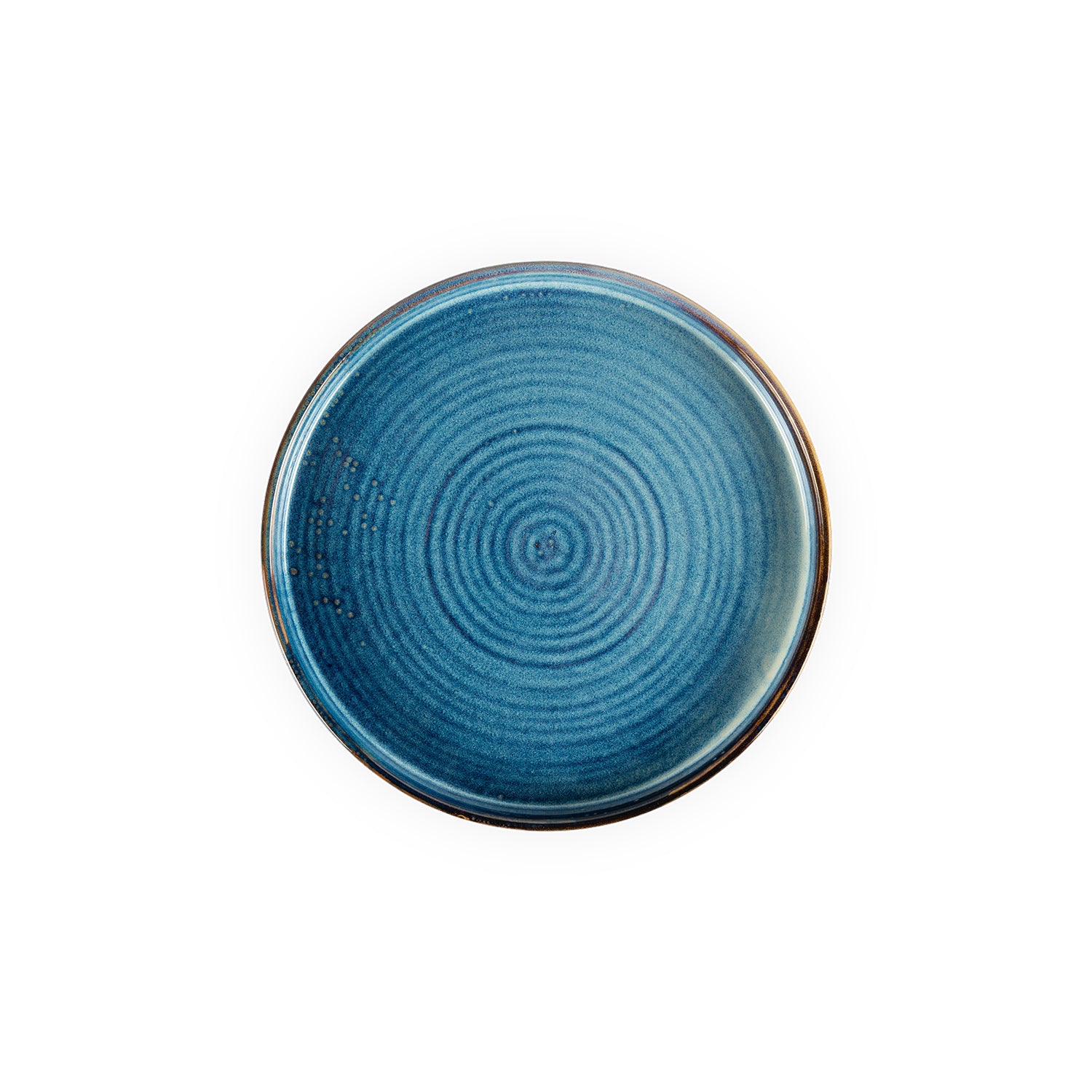 Bonna China Sapphire dia.11"  Round Blue Porcelain Plate
