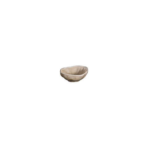 Clay 4" x 3.5" x h:0" 4 oz. Organic Terracotta Vitrified Bowl (Set of 4)