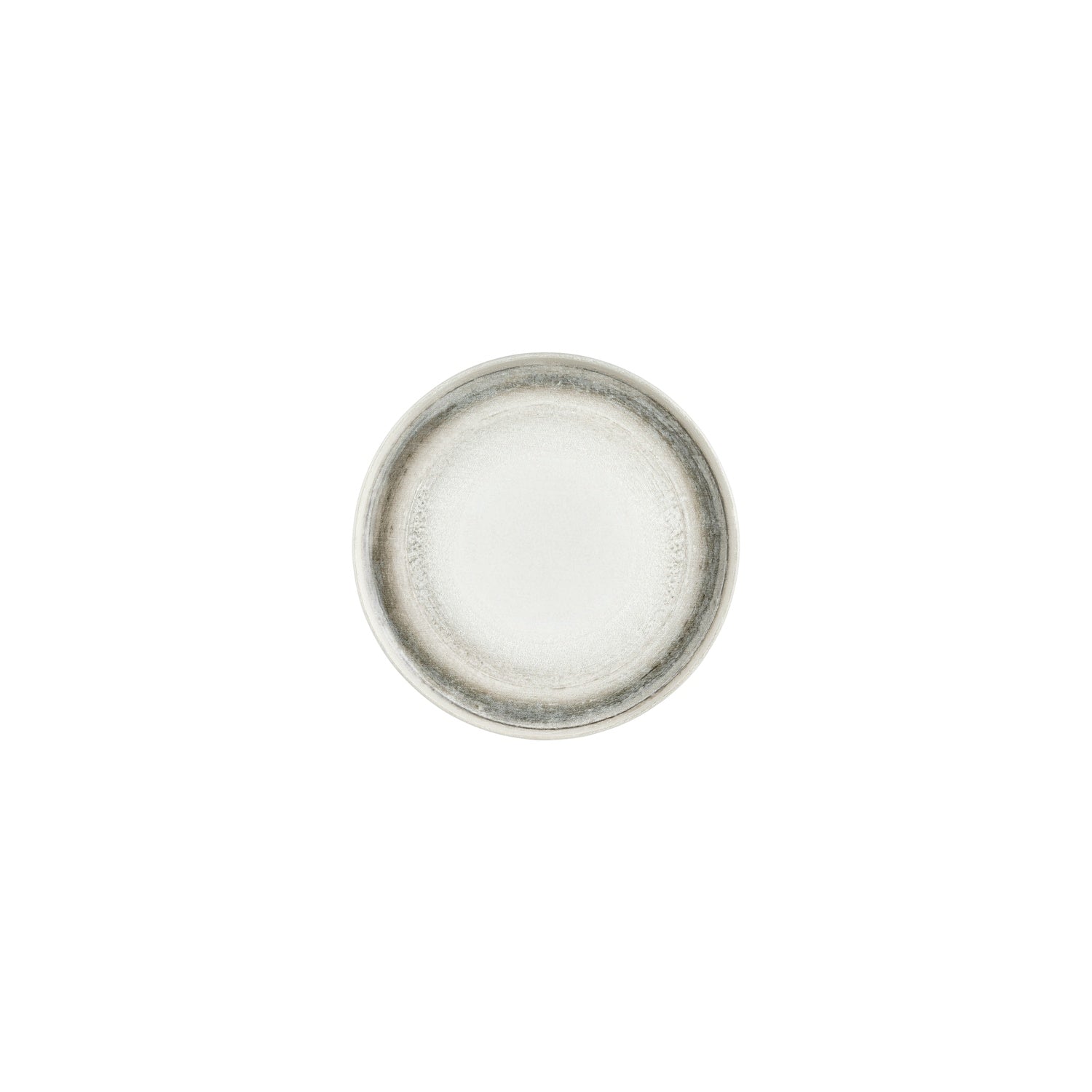 Ephyra dia.7.5" Round Gray Vitrified Plate (Set of 4)