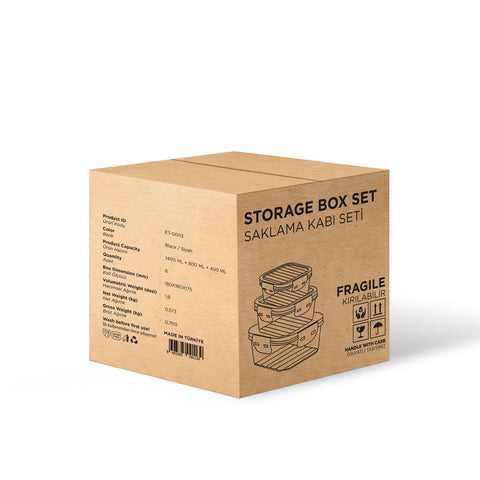 Food Storage Container (Set of 6)