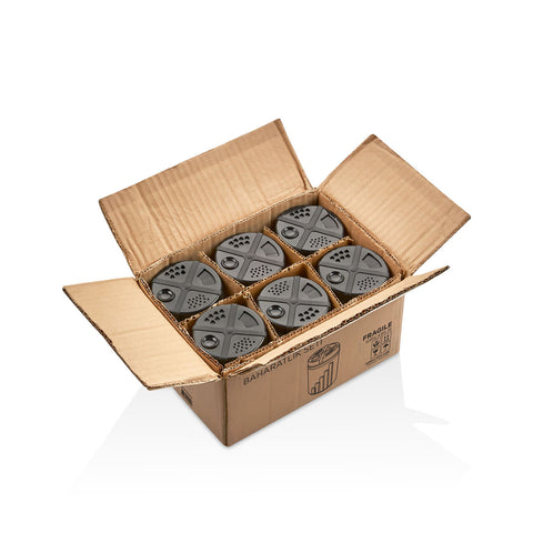 Spice Shaker Set With Adjustable Lid (Set of 6)