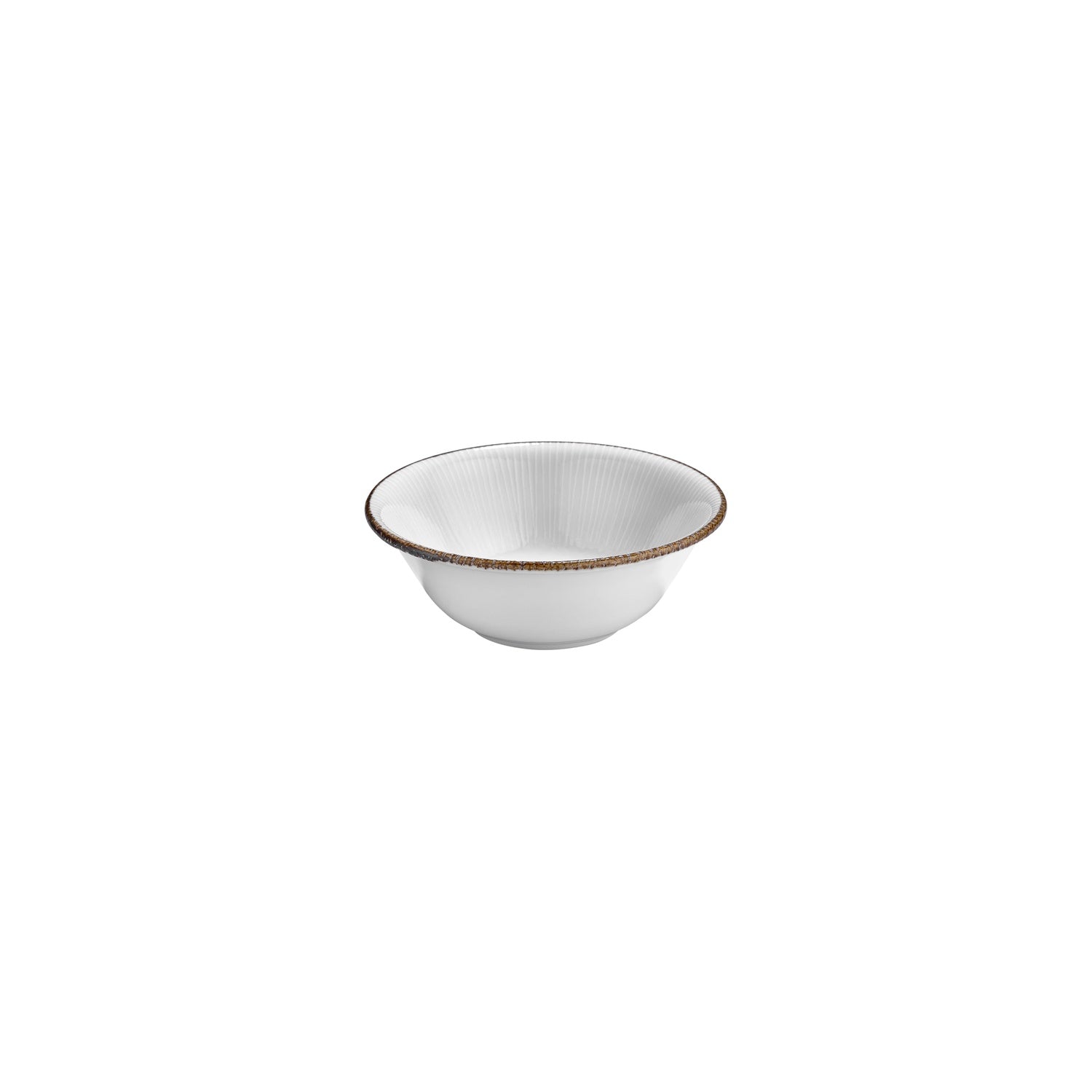 Grace dia.6" h:2" 12 oz. Round Brown Vitrified Bowl (Set of 4)
