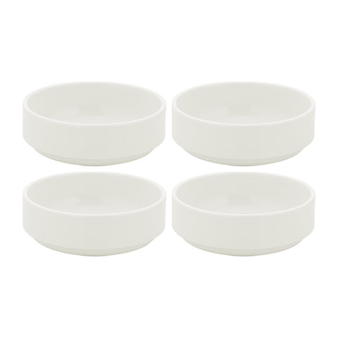 Banquet dia.3.25" h:0" 4 oz. Round Warm White Vitrified Ramekin (Set of 4)
