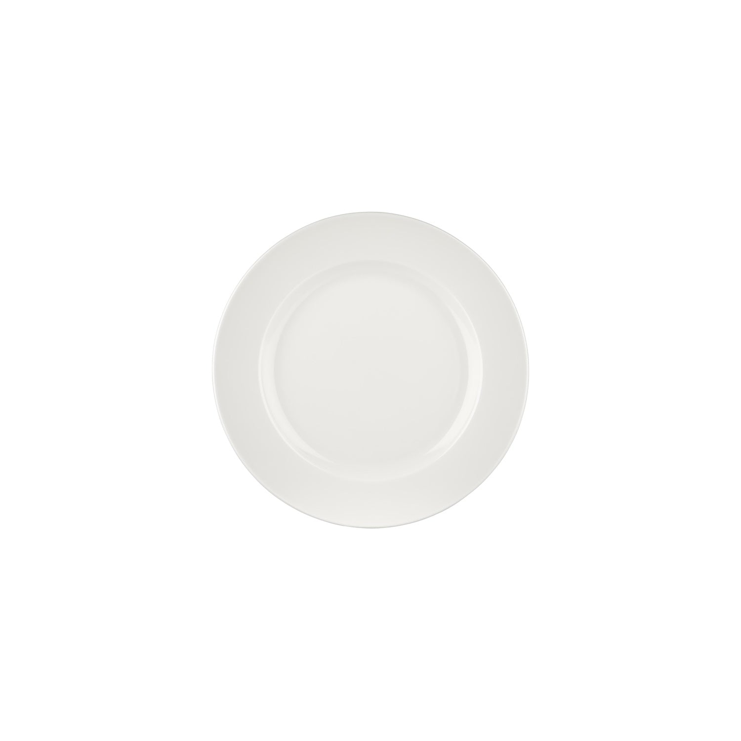 Banquet dia.9" Round Warm White Vitrified Plate (Set of 4)