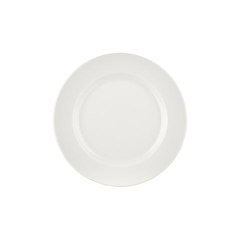 Banquet dia.11.75" Round Warm White Vitrified Plate (Set of 4)