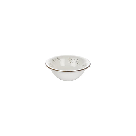 Harmony Elegance dia.6.25" h:2.25" 17 oz. Round Brown Vitrified Bowl (Set of 4)