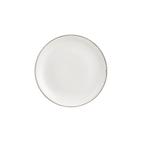 Gleam dia.10.75" Round Brown Vitrified Plate (Set of 4)