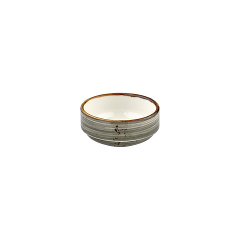 Supreme dia.4.75" h:0" 12 oz. Round Gray Vitrified Bowl (Set of 4)