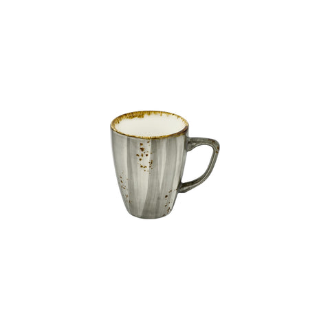 Supreme dia.3.25" h:0" 10 oz. Round Gray Vitrified Mug (Set of 6)