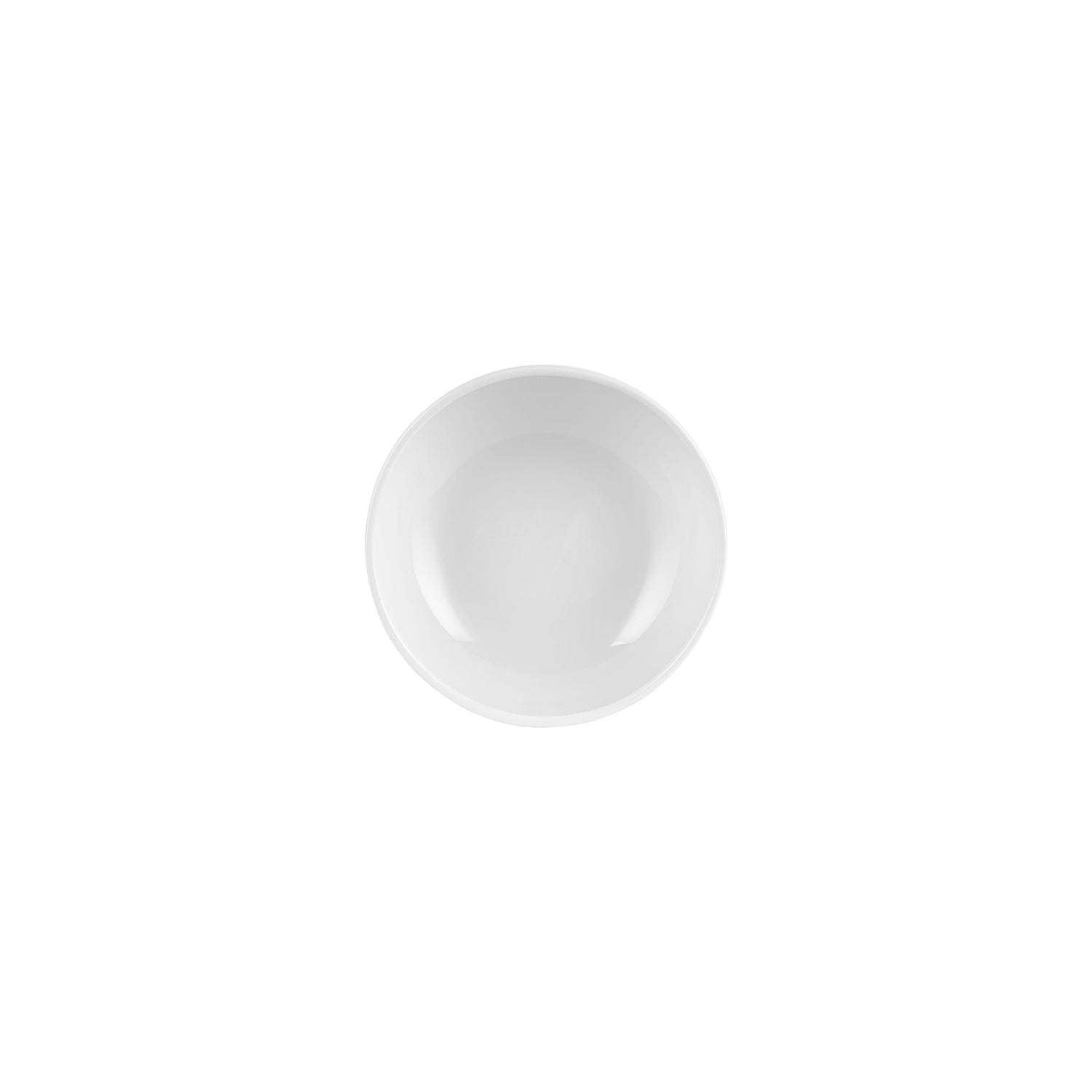Helix White dia.5.5" h:2" 16 oz. Round Warm White Vitrified Bowl (Set of 4)