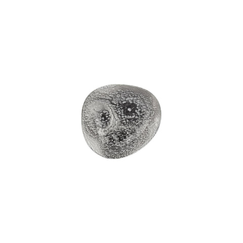 Island Onix 4" x 3.5" x h:0" 3 oz. Organic Gray Vitrified Bowl (Set of 4)