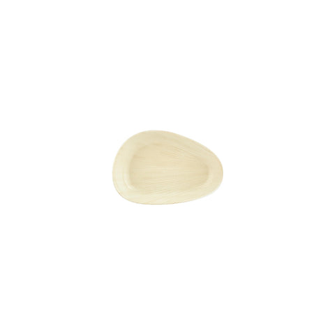 Island Velho 6.25" x 4" x h:1.25" Organic Beige Vitrified Platter (1 each)
