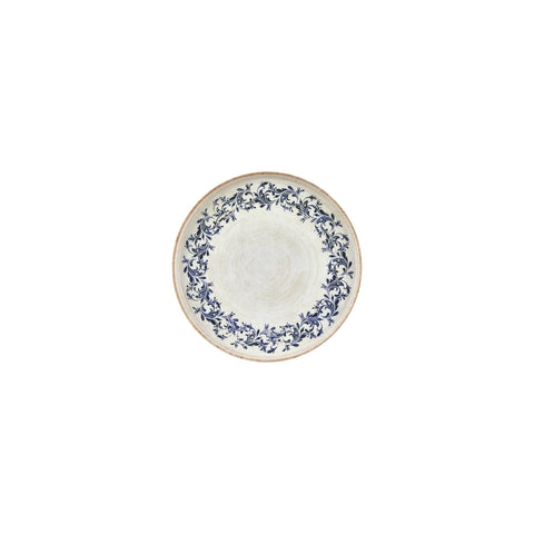 Kario dia.6.25" Round Blue Vitrified Plate (Set of 6)