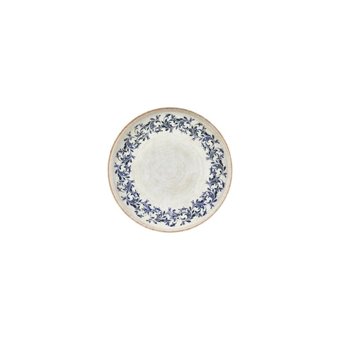Kario dia.7.5" Round Blue Vitrified Plate (Set of 6)