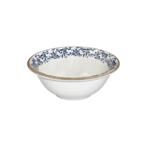 Kario dia.6" h:2" 12 oz. Round Blue Vitrified Bowl (Set of 4)