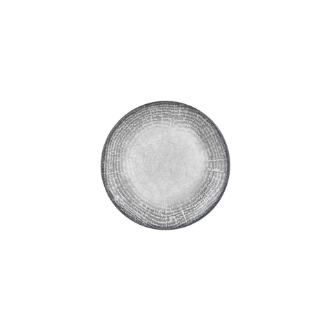 Luna dia.8.25" Round Gray Vitrified Plate (Set of 4)