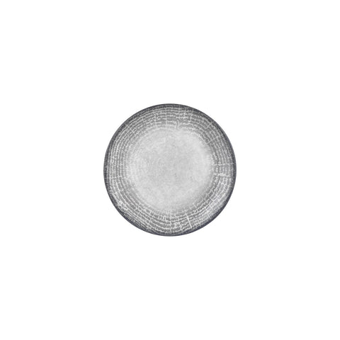 Luna dia.8.25" Round Gray Vitrified Plate (Set of 4)