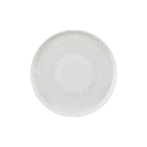 Illusion dia.12.5" x 12.5" Round Blue Vitrified Pizza Plate (Set of 6)