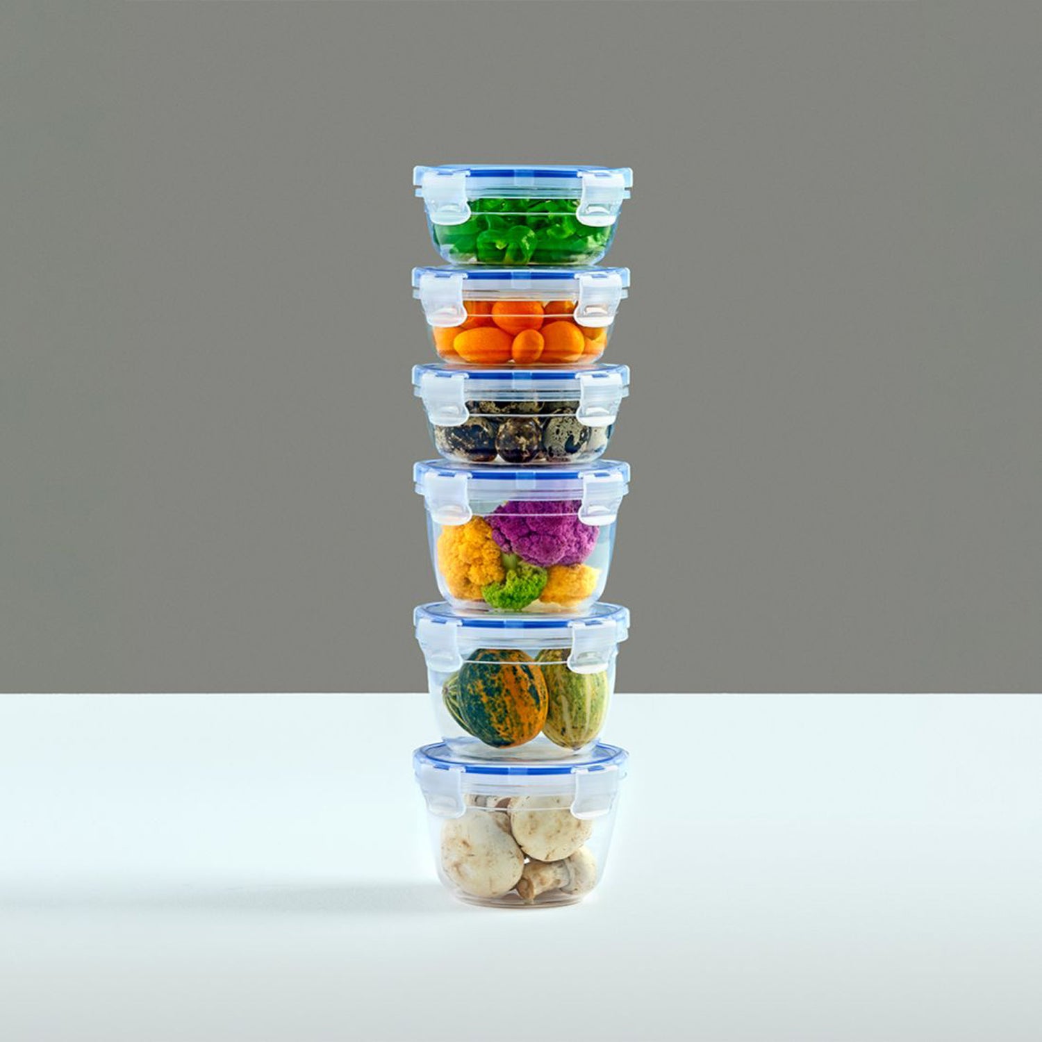 Turla Home 12 pieces Leak Proof Food Storage Containers