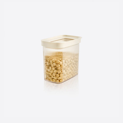 Turgla Home 8 Pc. Fluted Clear Airtight Food Containers (Set of 4)