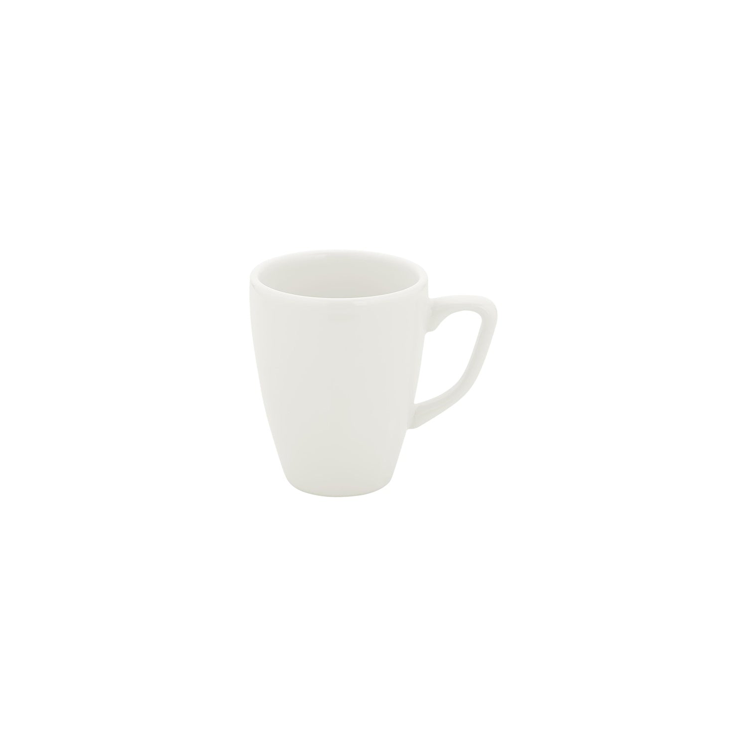 Gourmet dia.3.25" h:0" 10 oz. Round Warm White Vitrified Mug (Set of 6)