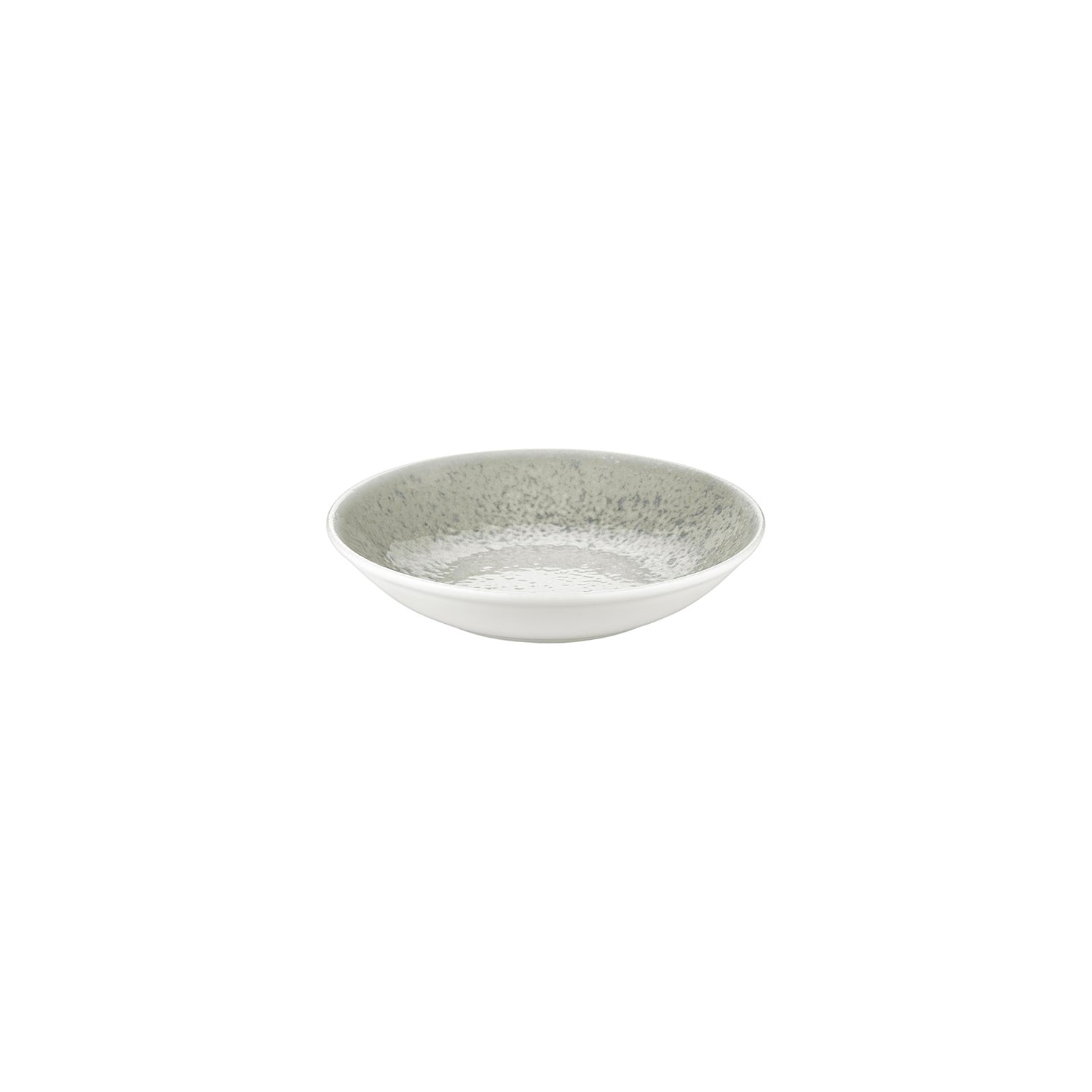 Natura Ocean dia.8.25" h:0" 27 oz. Round Blue Vitrified Deep Plate (Set of 2)