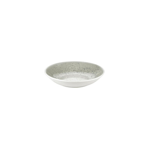 Natura Ocean dia.8.25" h:0" 27 oz. Round Blue Vitrified Deep Plate (Set of 2)