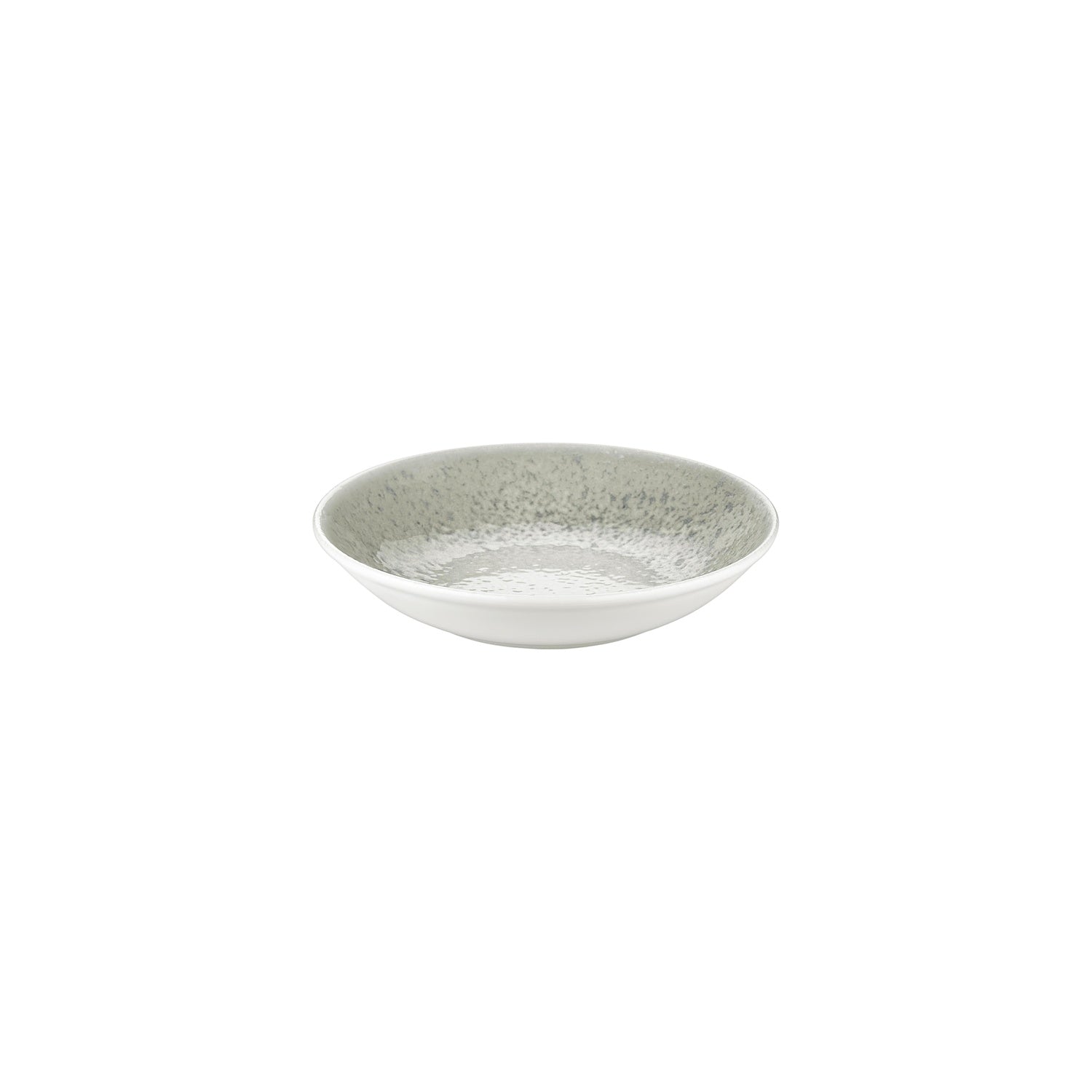 Natura Ocean dia.9" h:1.75" 34 oz. Round Blue Vitrified Deep Plate (Set of 6)