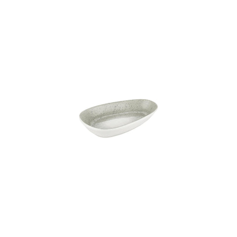 Natura Ocean 6.25" x 4" x h:1.25" Organic Blue Vitrified Platter (1 each)