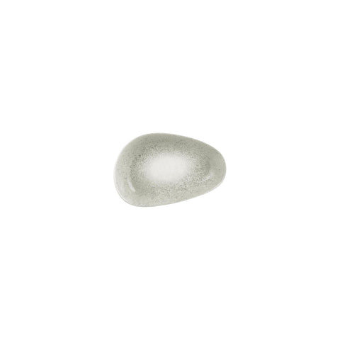 Natura Ocean 6.25" x 4" x h:1.25" Organic Blue Vitrified Platter (1 each)