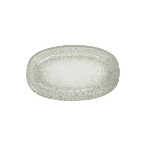 Natura Ocean 13.5" x 8" x h:1.5" Oval Blue Vitrified Platter (1 each)