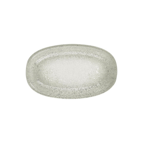 Natura Ocean 13.5" x 8" x h:1.5" Oval Blue Vitrified Platter (1 each)