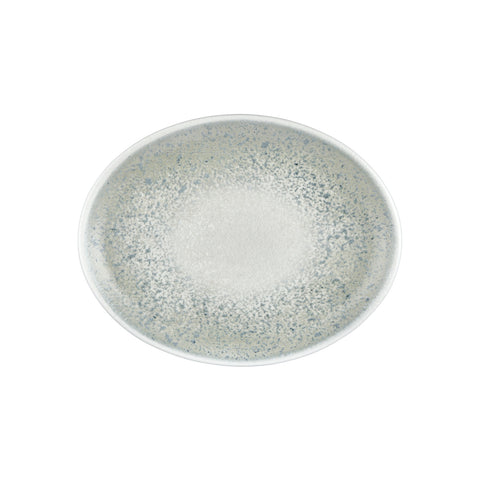 Natura Ocean 14.25" x 11" x h:1.25" Oval Blue Vitrified Platter (1 each)