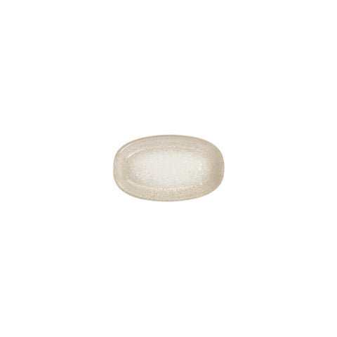 Natura 6" x 3.5" x h:0.75" Oval Brown Vitrified Platter (1 each)