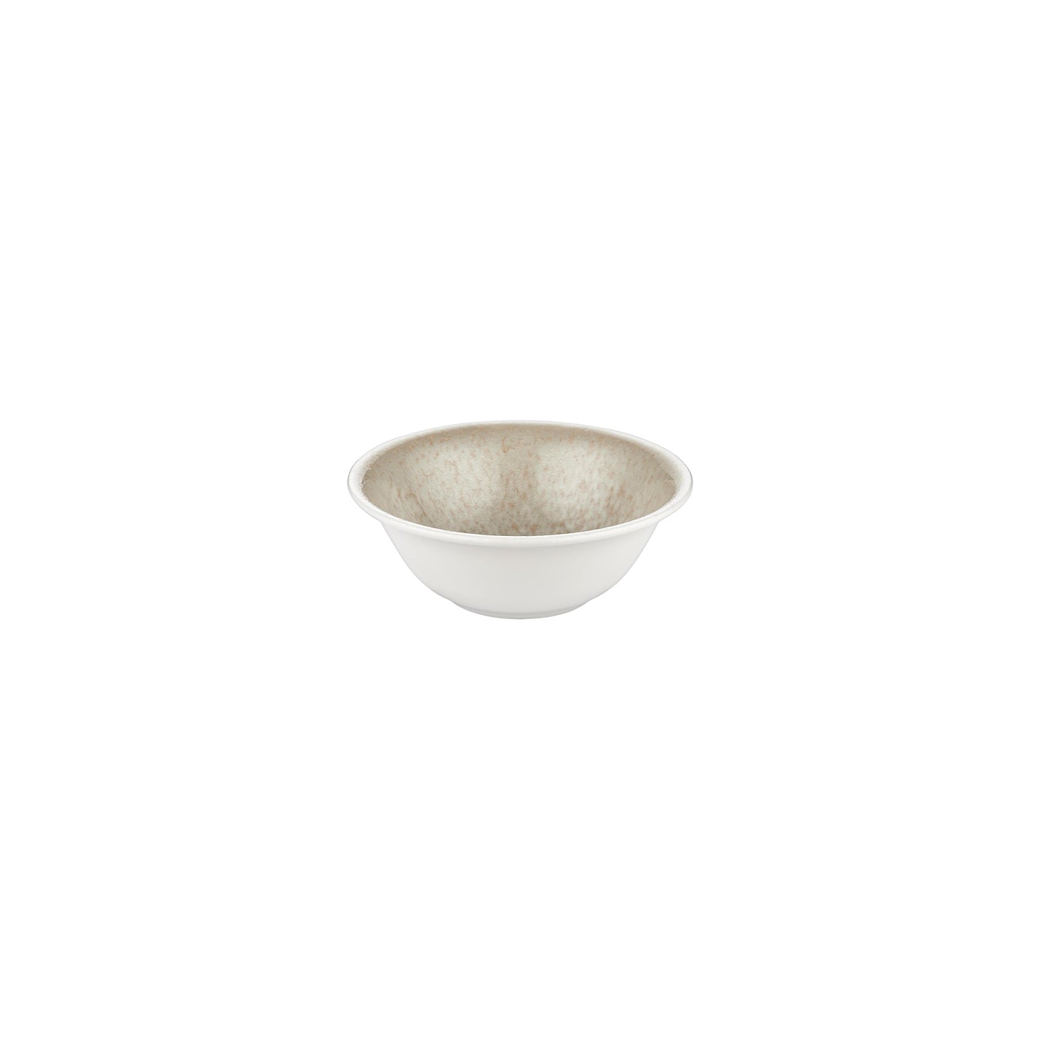 Natura dia.6.25" h:2.25" 17 oz. Round Brown Vitrified Bowl (Set of 4)