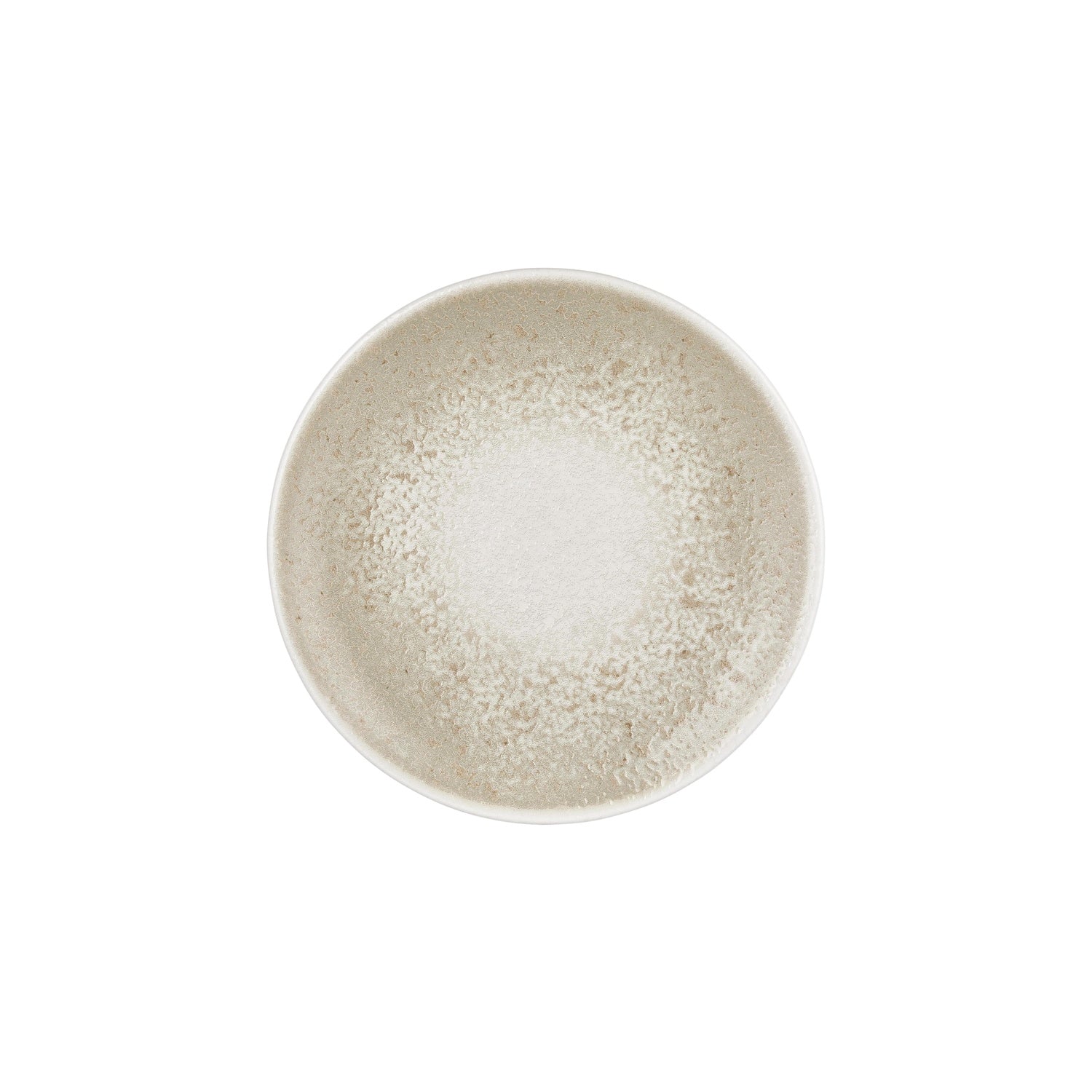 Natura dia.10.75" Round Brown Vitrified Plate (Set of 4)