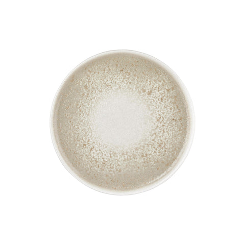 Natura dia.12.5" x 12.5" Round Brown Vitrified Pizza Plate (Set of 6)