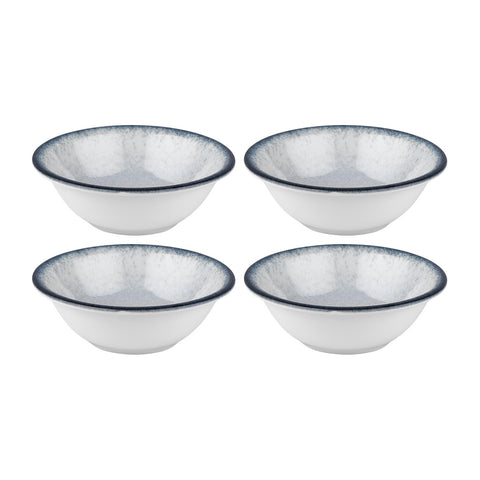 Occhio dia.6" h:0" 12 oz. Round Blue Vitrified Bowl (Set of 4)
