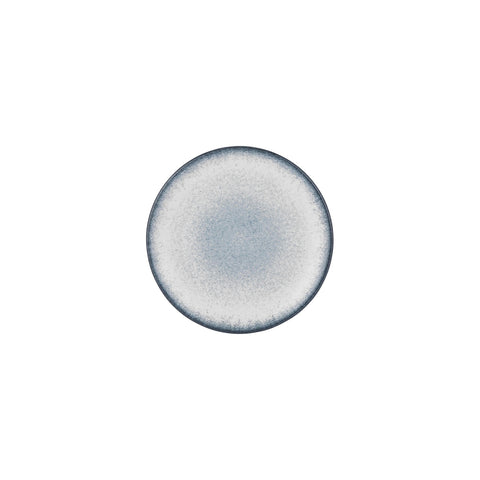 Occhio dia.8.25" h:0" 17 oz. Round Blue Vitrified Deep Plate (Set of 4)