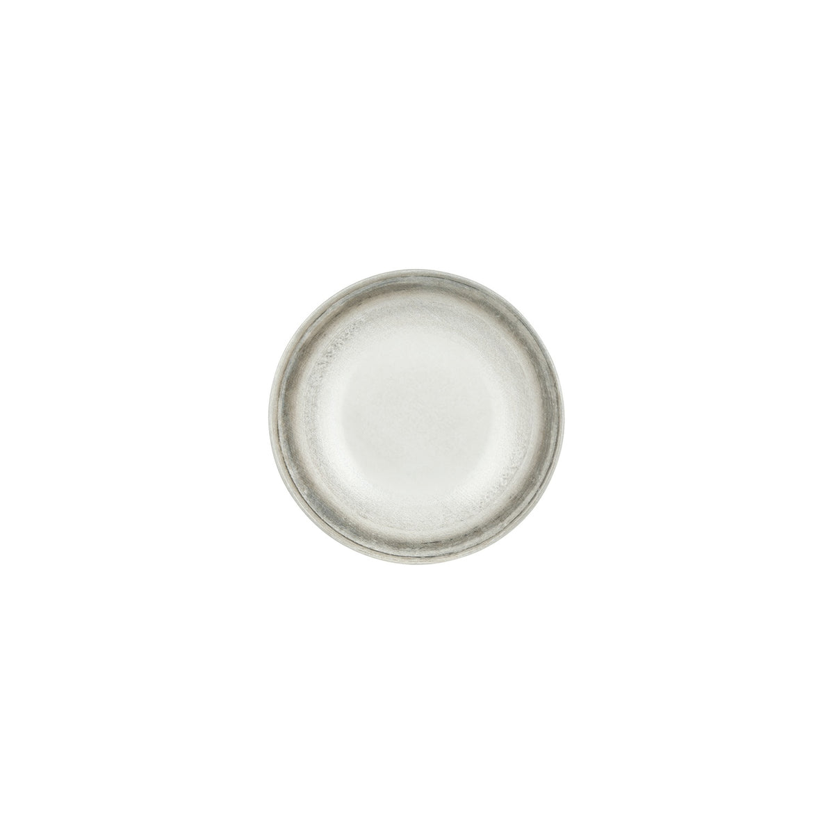 Ephyra dia.7.5" h:1.5" 24 oz. Round Gray Vitrified Deep Plate (Set of 6)