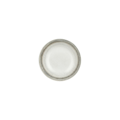 Ephyra dia.7.5" h:1.5" 24 oz. Round Gray Vitrified Deep Plate (Set of 6)