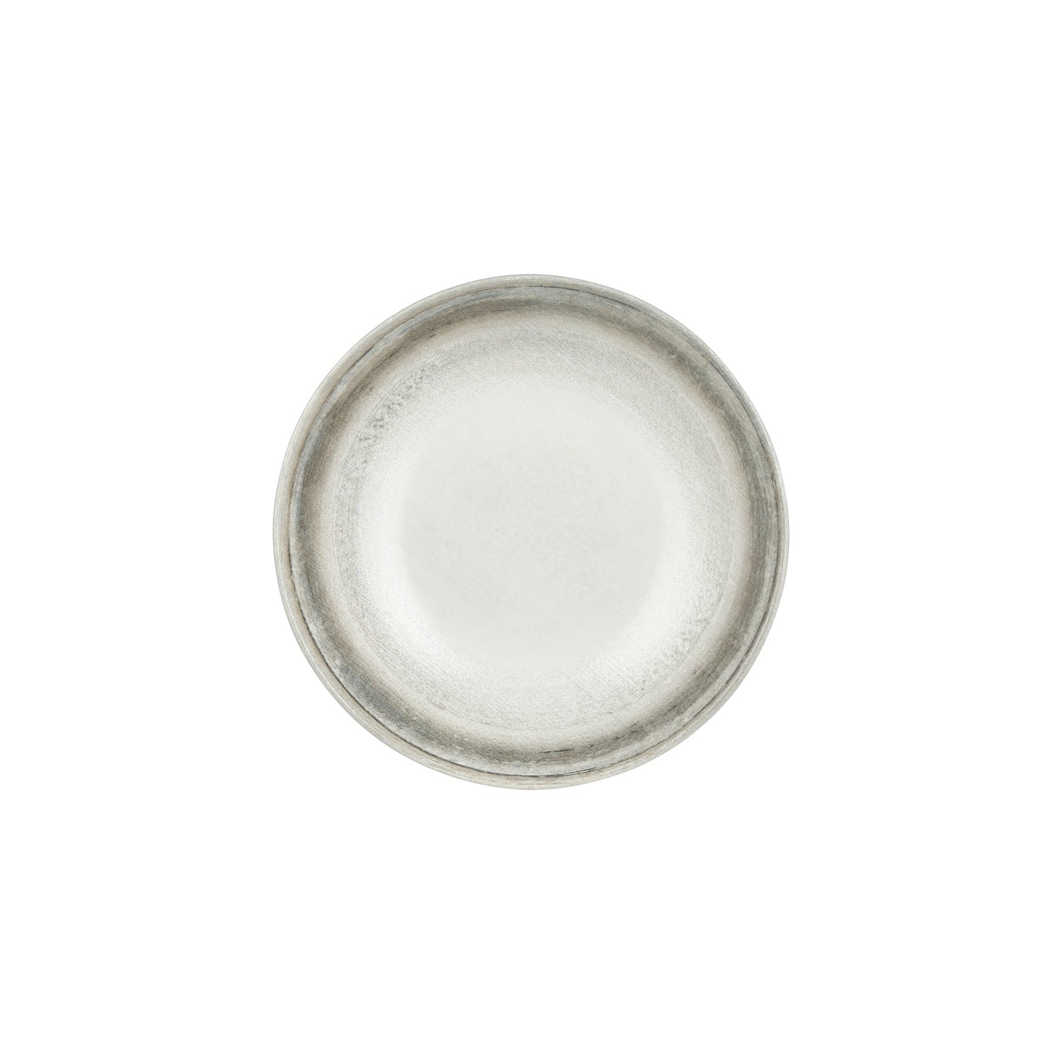 Ephyra dia.10.25" h:2" 59 oz. Round Gray Vitrified Deep Plate (Set of 6)
