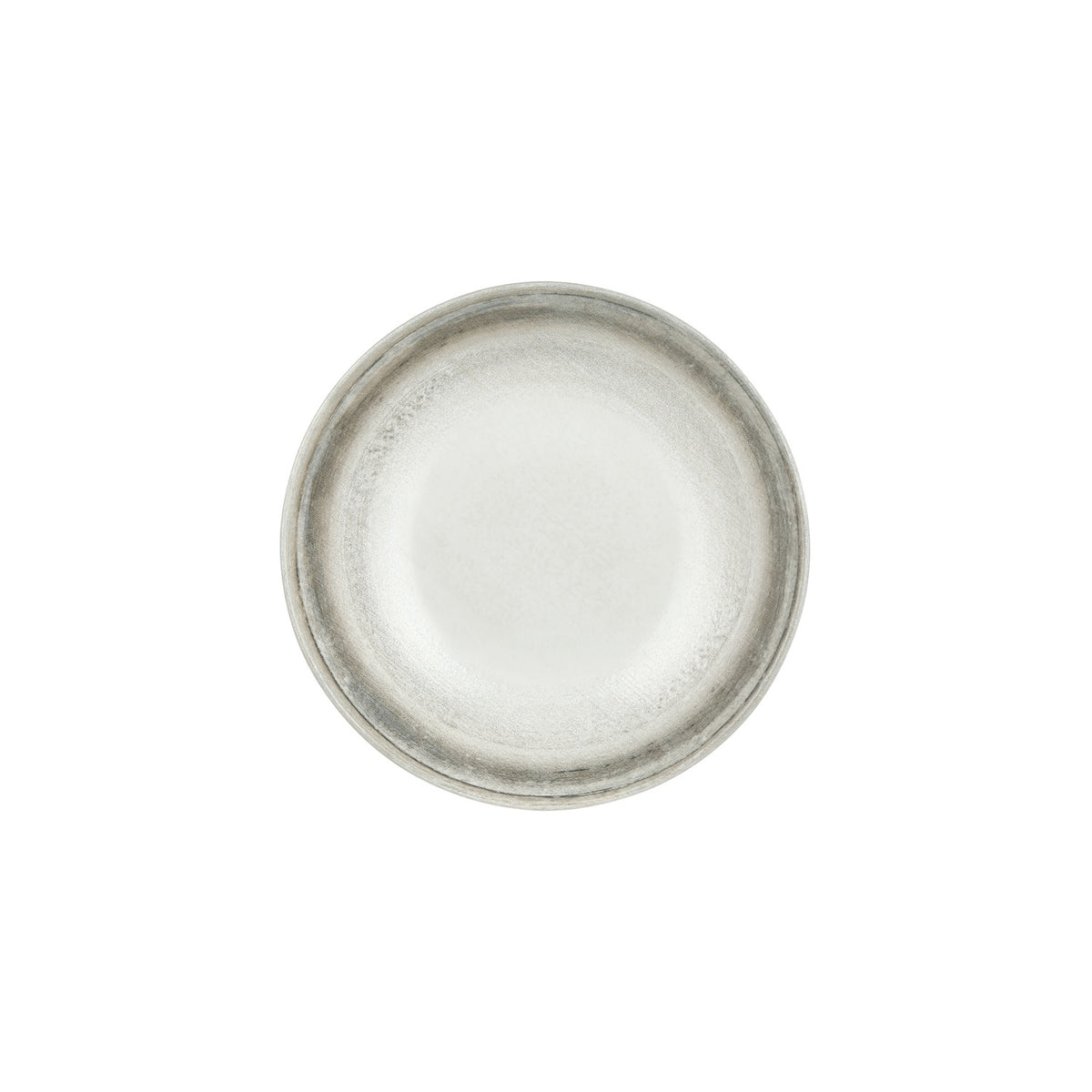 Ephyra dia.10.25" h:2" 59 oz. Round Gray Vitrified Deep Plate (Set of 6)