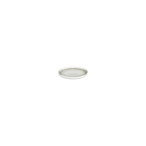 Ephyra dia.4.25" h:1" Round Gray Vitrified Deep Plate (Set of 4)