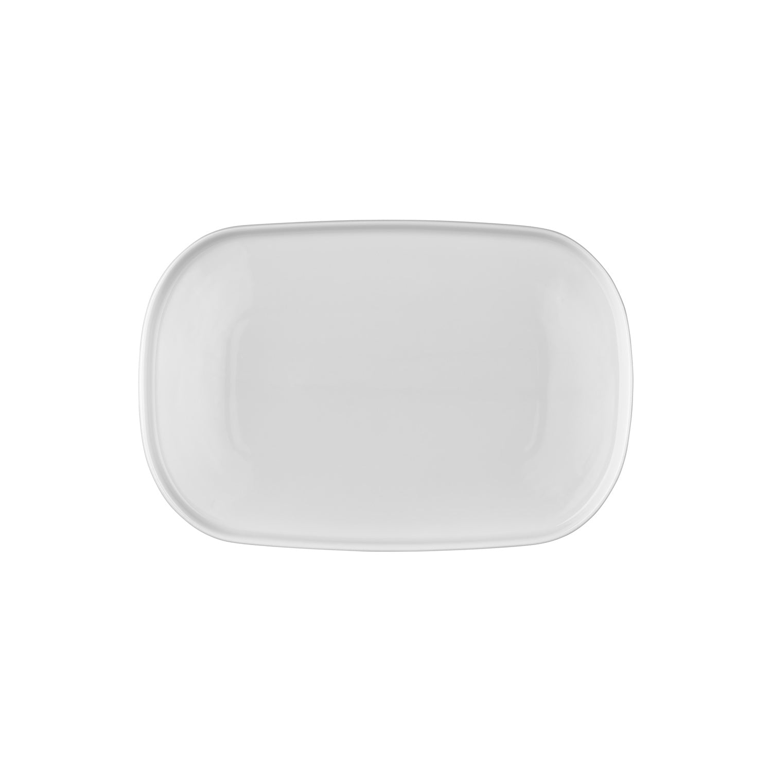 Helix White 13.5" x 9" x h:0.75" Oval Warm White Vitrified Platter (1 each)
