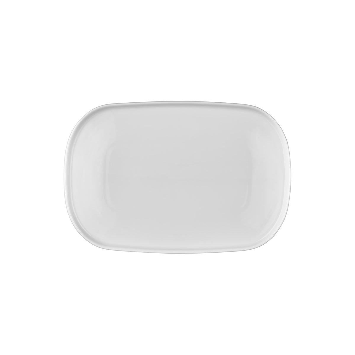 Helix White 13.5" x 9" x h:0.75" Oval Warm White Vitrified Platter (1 each)
